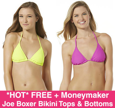 *HOT* FREE Bikini Tops & Bottoms + $5 Moneymaker