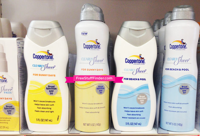 *HOT* $1.99 (Reg $7) Coppertone Clear Sheer Sunscreen at Target