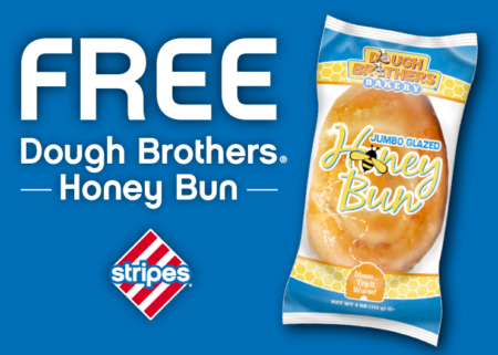 FREE Jumbo Honey Bun at Stripes Stores
