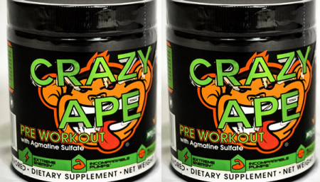 FREE Sample Crazy Ape Pre-Workout Supplement