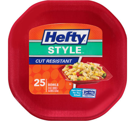 $1.49 (Reg $3.49) Hefty Plates, Bowls and Cups at Kroger