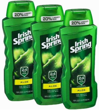 $1.49 (Reg $5) Irish Spring Body Wash at Walgreens