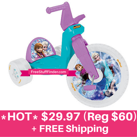 $29.97 (Reg $60) Disney Frozen Big Wheel + FREE Shipping