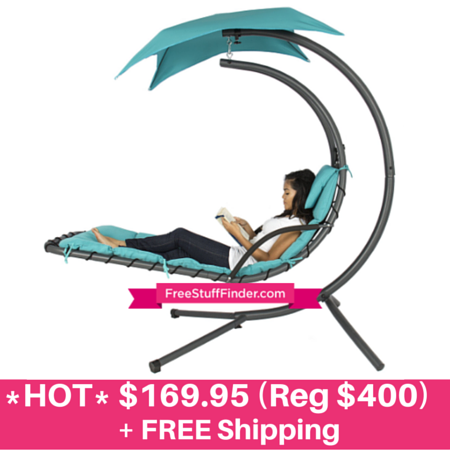 $169.95 (Reg $400) Hanging Lounger + FREE Shipping