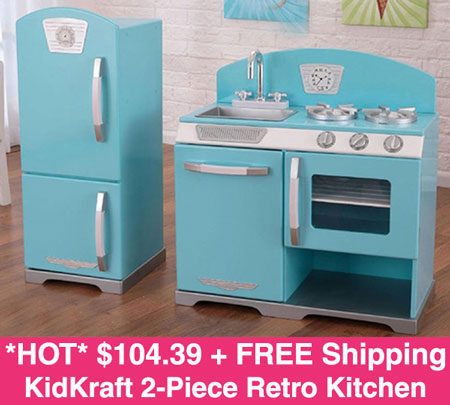 *HOT* $104.39 (Reg $210) KidKraft Retro Kitchen + FREE Shipping