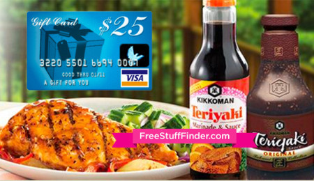 Possible FREE $25 Gift Card + Kikkoman Items (Apply Now!)