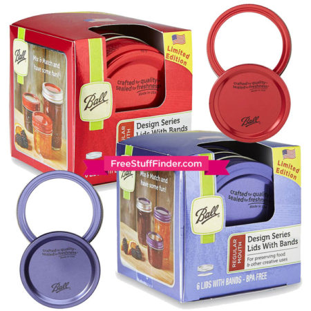 *HOT* $1.50 (Reg $5) 6-Pack Mason Jar Lids & Bands + Free Store Pickup