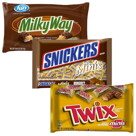 $1.50 (Reg $3.54) Mars Minis at Target