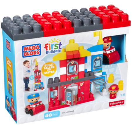 $14.25 (Reg $25) Mega Bloks Rescue Building Set