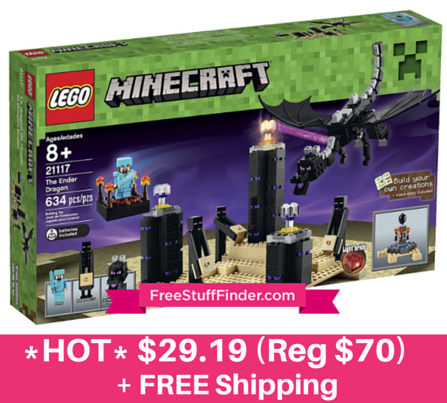 $29.19 (Reg $70) Minecraft Lego Set + FREE Shipping