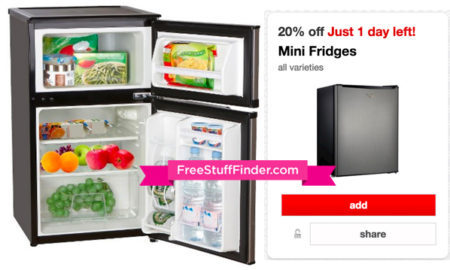 *NEW* 20% Off Mini Fridges Cartwheel Offer (Load Now!)
