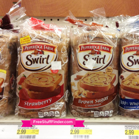 25% Off Pepperidge Farm Swirl Bread Cartwheel (Only $1.74!)