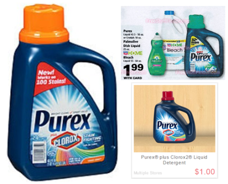 $0.99 (Reg $6) Purex Detergent at Rite Aid