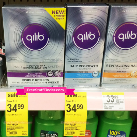 *HOT* $4.99 (Reg $46) Qilib Hair Regrowth System at Walgreens