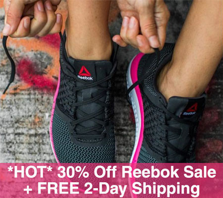 *HOT* 30% Off Reebok Sale + FREE 2-Day Shipping