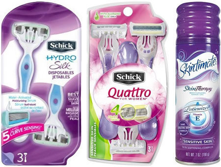 *HOT* $16.00 in Schick Razor & Skintimate Coupons