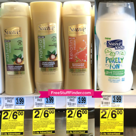 Free Suave Hair Care at Rite Aid + $0.50 Moneymaker