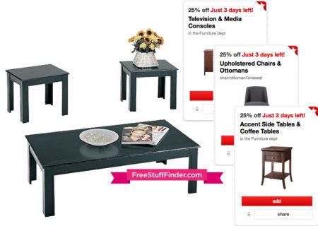 *NEW* 25% Off Furniture Cartwheel Offers