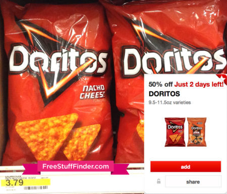 *HOT* $1.50 (Reg $3.79) Doritos at Target