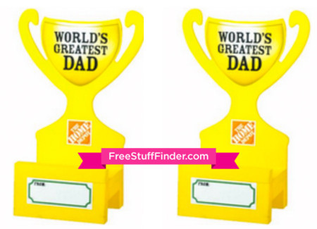 FREE Father's Day Trophy Phone Holder Workshop (6/4)