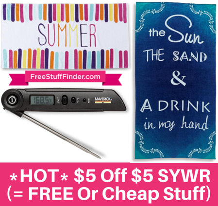 HURRY! FREE Beach Towel + $2.40 Moneymaker