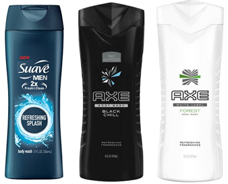 FREE Full-Size Suave or Axe Body Wash Coupon (First 5,000)