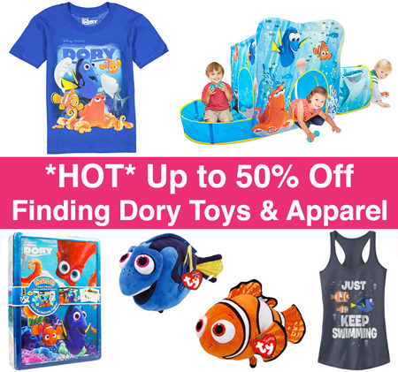 *HOT* Up to 50% Off Finding Dory On Zulily