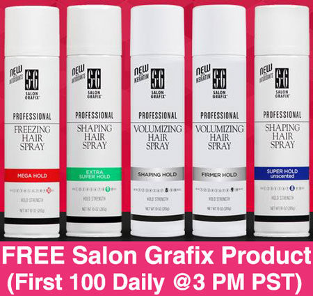 FREE Salon Grafix Product Coupon (First 100 Daily)