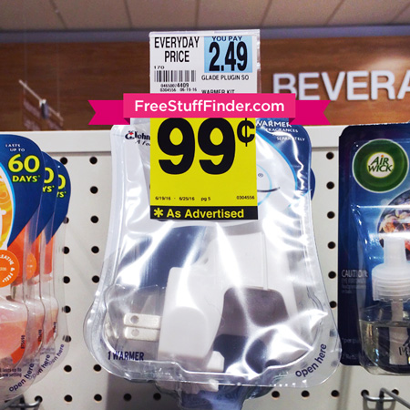 $0.32 (Reg $2.49) Glade Oil Warmer at Rite Aid