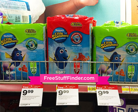 $4.49 (Reg $10) Huggies Little Swimmers at Target