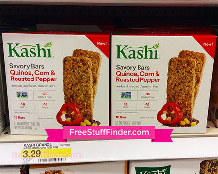 $0.64 (Reg $3.29) Kashi Savory Bars at Target