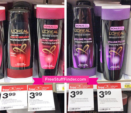 $1.74 (Reg $4) L’Oreal Shampoo at Target