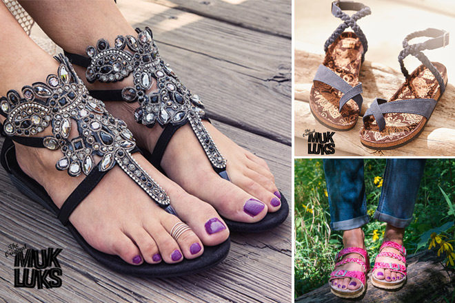 HURRY! Up to 65% Off MUK LUKS Sandals and Shoes (Limited Time!)