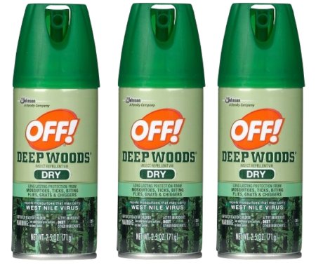 $0.48 (Reg $3.48) OFF! Deep Woods Spray at Walmart