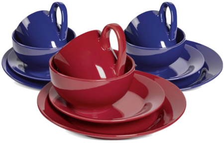 *HOT $6.79 (Reg $40) 4-Piece Stoneware Set + FREE Pickup