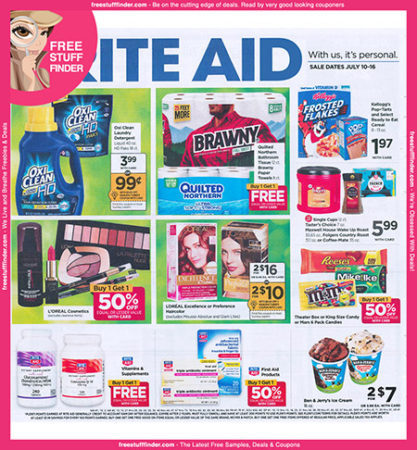 *HOT* Rite Aid Ad Preview (Week 7/10 – 7/16)