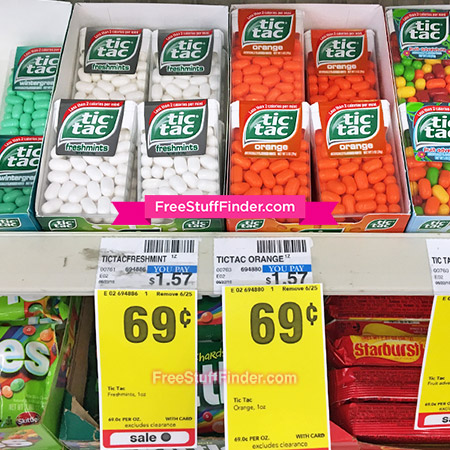 *HOT* FREE Tic-Tac Mints + $0.68 Moneymaker at CVS