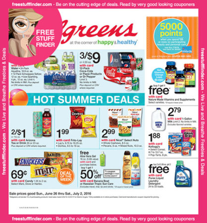 *HOT* Walgreens Ad Preview (Week 6/26 – 7/2)
