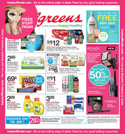 *HOT* Walgreens Ad Preview (Week 6/5 – 6/11)