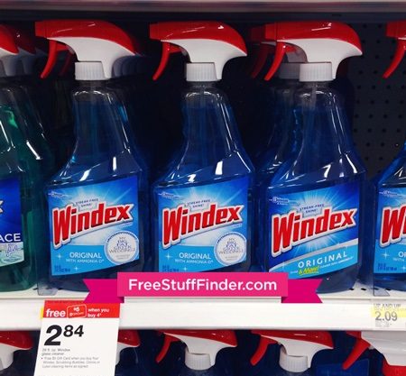 FREE Windex Spray at Target + Moneymaker (7/1 ONLY!)