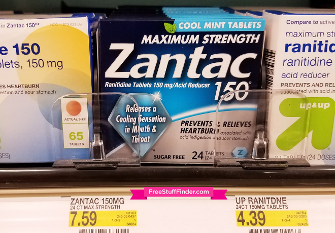 *HOT* $1.19 (Reg $7.19) Zantac Maximum Strength Tablets at Target (Print Now!)