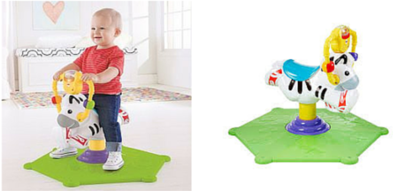 $29.39 (Reg $60) Fisher-Price Bounce & Spin Zebra + FREE Shipping
