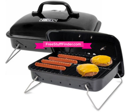 $6.98 (Reg $10) Portable Charcoal Grill + Free Pickup