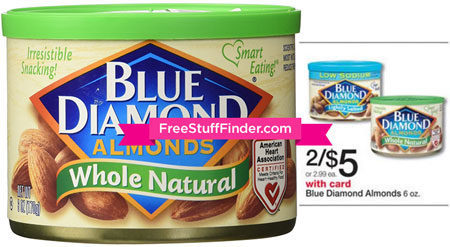 $1.50 (Reg $5) Blue Diamond Almonds at Walgreens (Week 6/5)