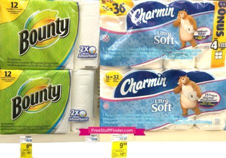 *HOT* $0.42 Per Roll Bounty Paper Towels at CVS