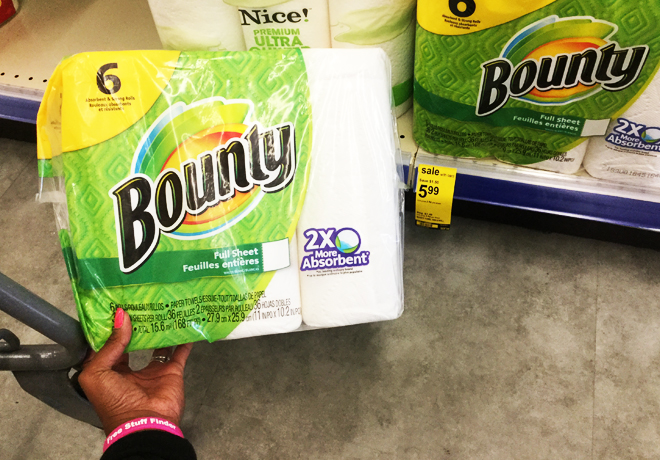 $4.99 (Reg $7.49) Bounty Paper Towels & Charmin Bath Tissue at Walgreens