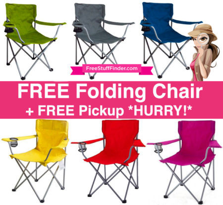 *HOT* FREE Folding Chair + FREE Store Pickup