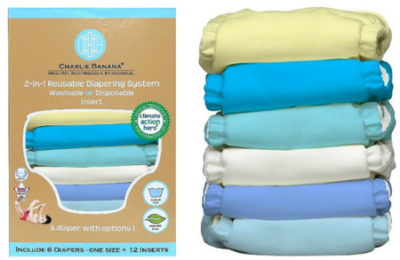 $13.33 per Charlie Banana Cloth Diaper + FREE Shipping at Target