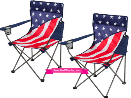 *HOT* $4.91 (Reg $15) 4th of July Chair + Free Pickup