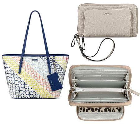 $25.79 (Reg $124) Nine West Tote and Wristlet + Free Shipping